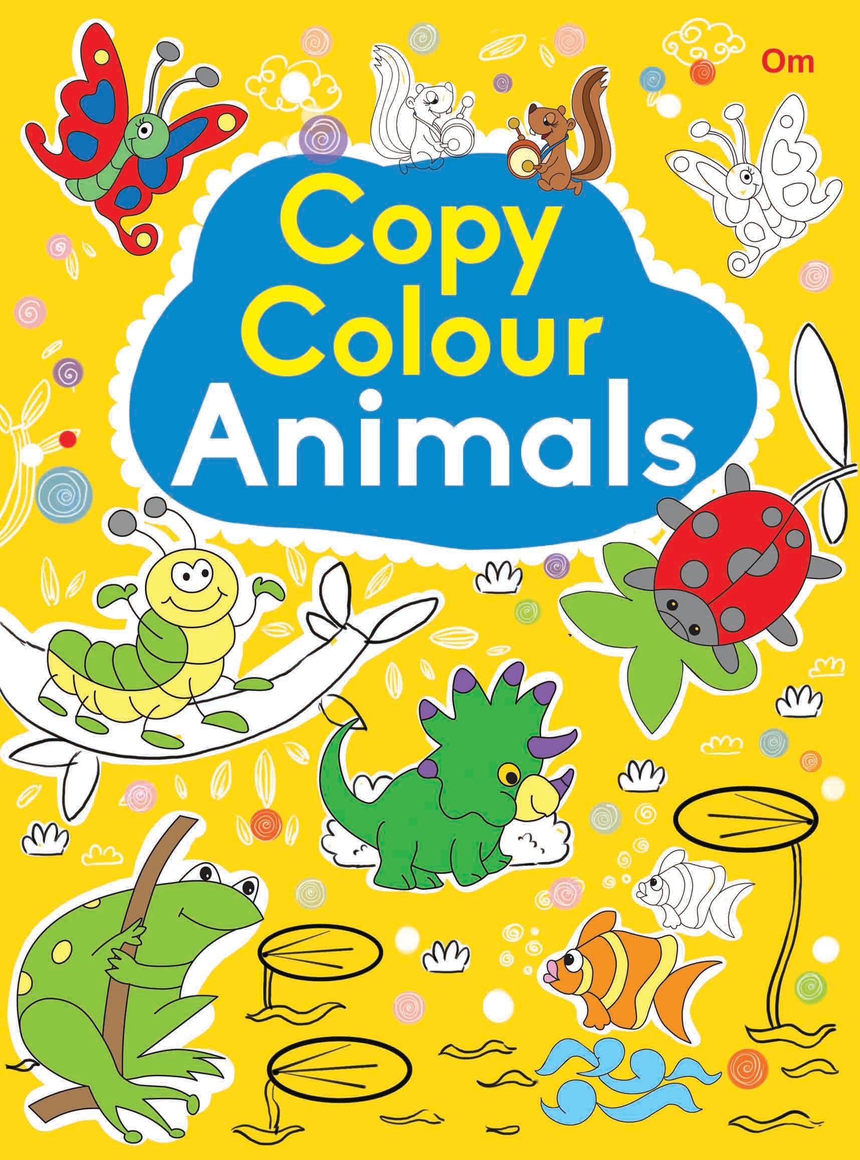 Copy Colour Animals - Om Books - Distacart
