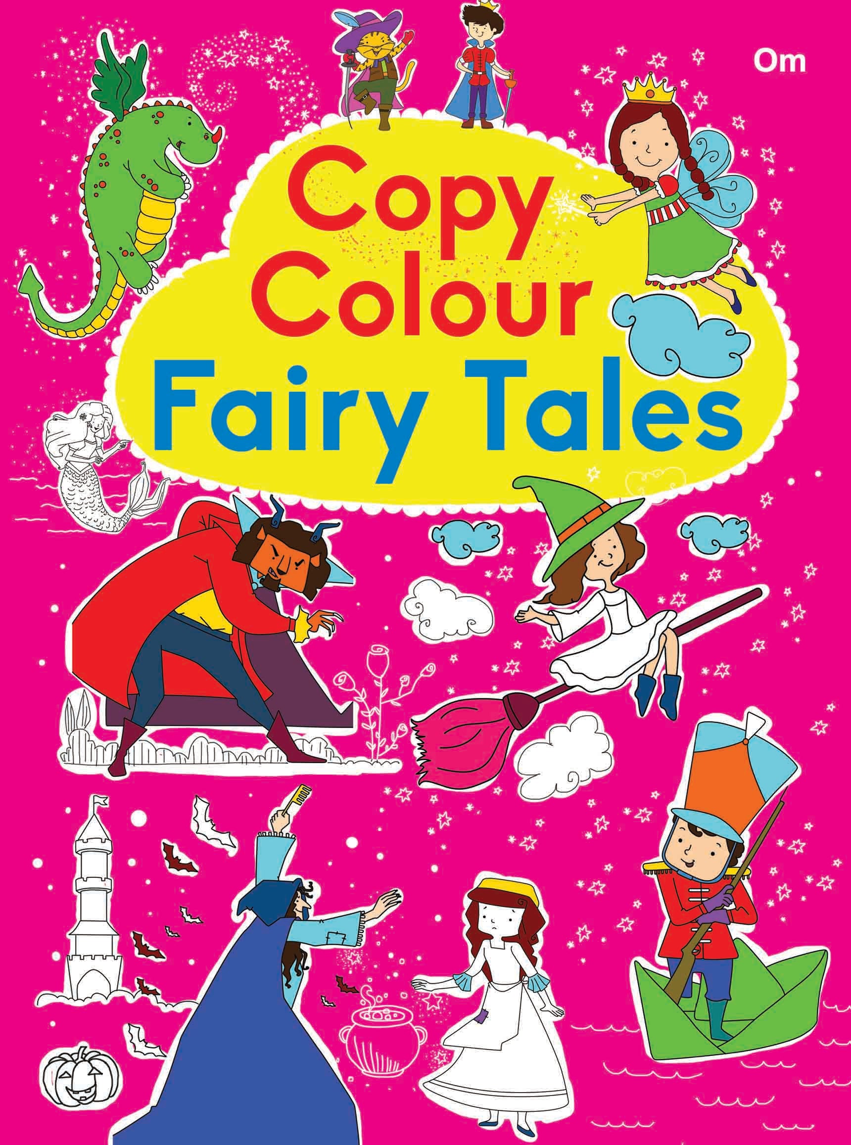 Copy Colour Fairy Tales - Om Books - Distacart