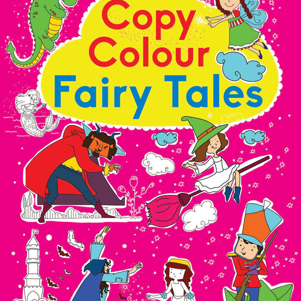 Copy Colour Fairy Tales - Om Books - Distacart