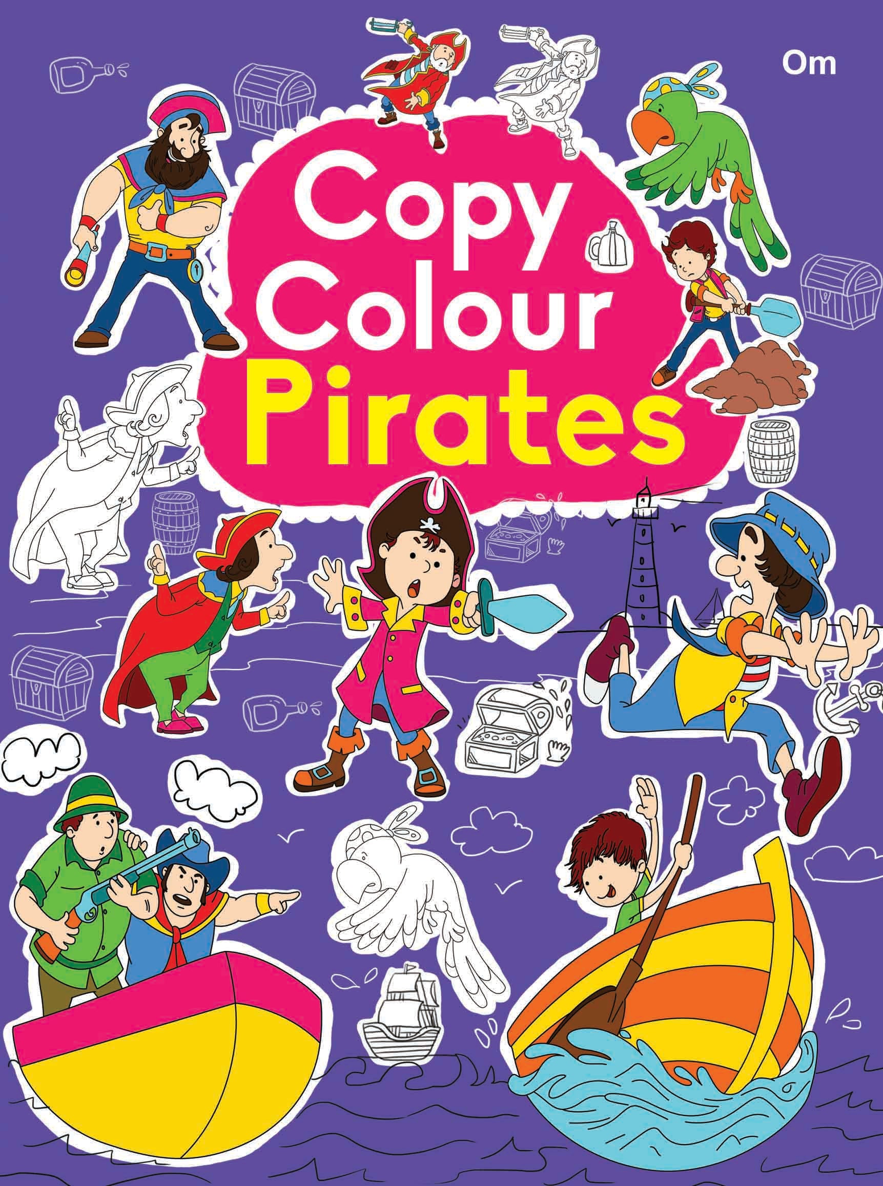Copy Colour Pirates - Om Books - Distacart