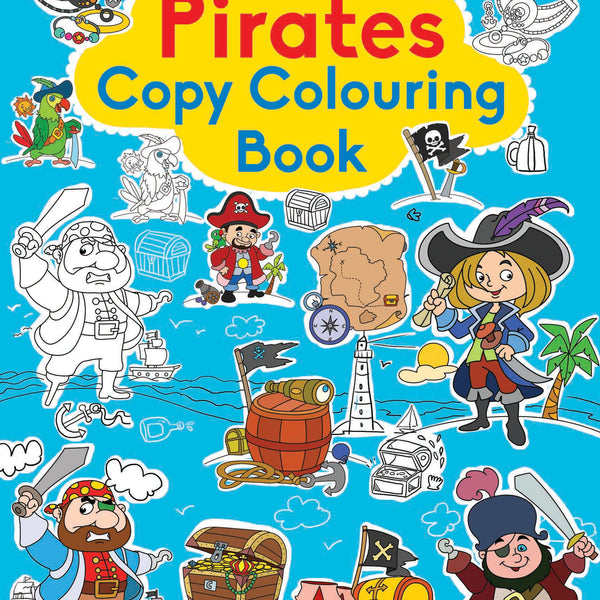 Pirates Copy Colouring Book - Om Books - Distacart