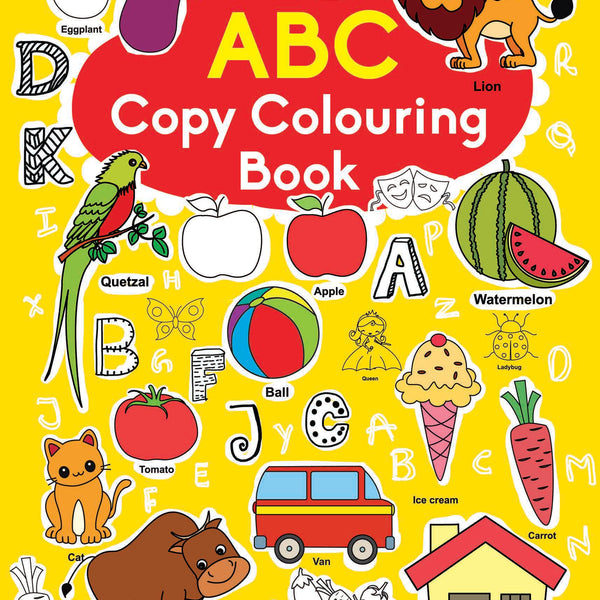 ABC Copy Colouring Book - Om Books - Distacart