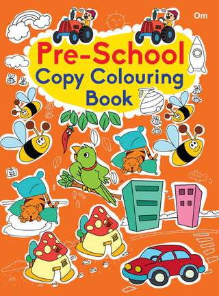 Pre-School Copy Colouring Book - Om Books - Distacart