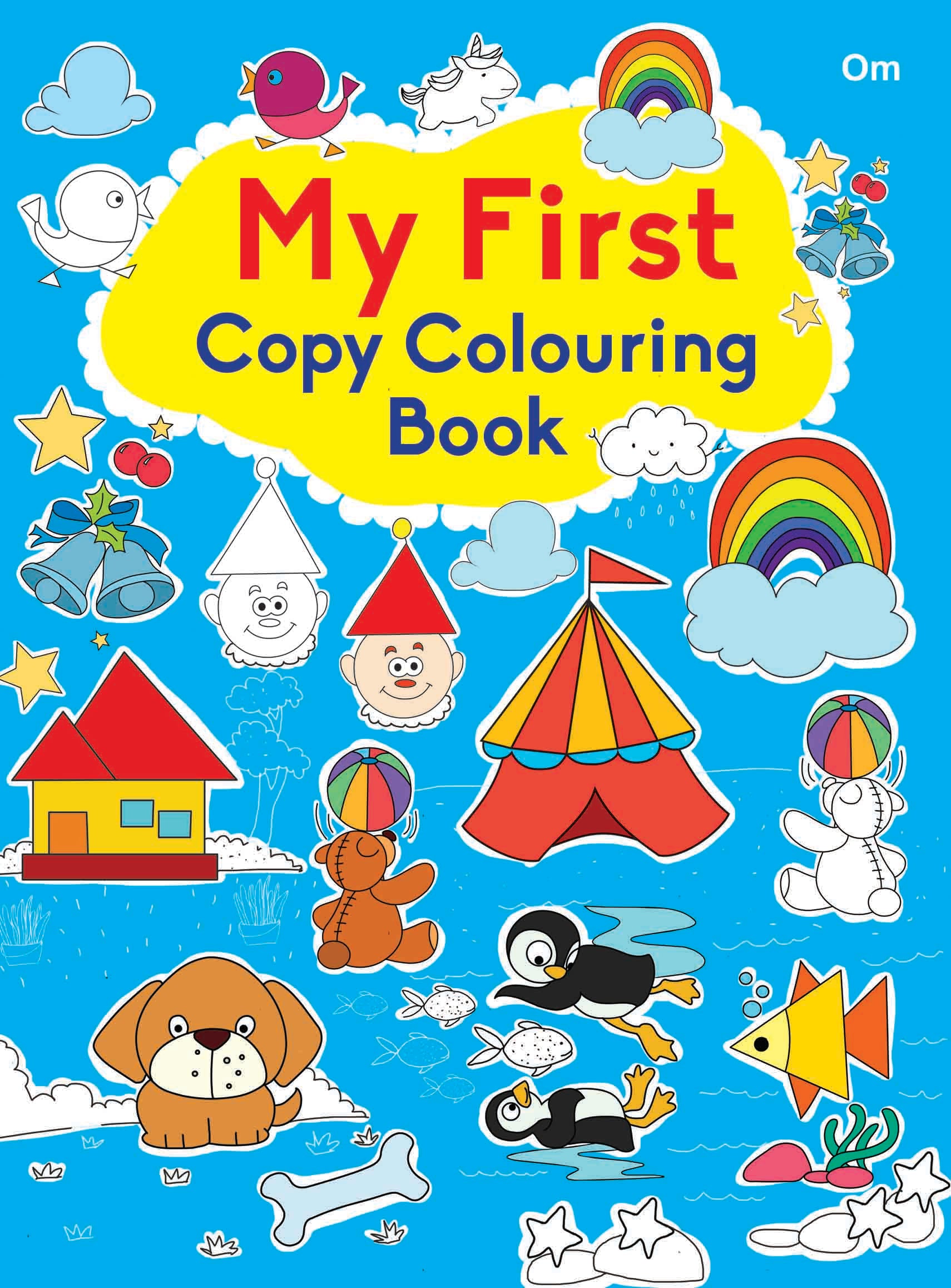 My First Copy Colouring Book - Om Books - Distacart