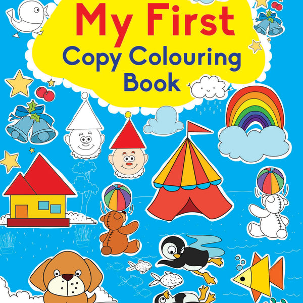 My First Copy Colouring Book - Om Books - Distacart