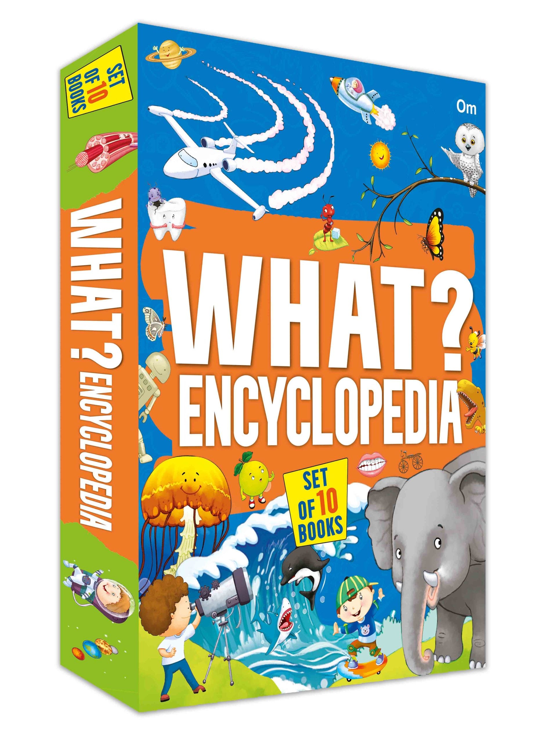 What Encyclopedia Box - Om Books - Distacart