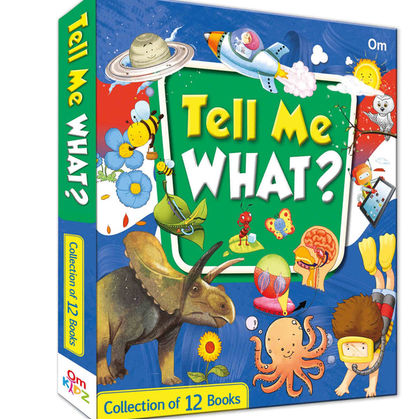TELL ME WHAT SET OF 12 BOOKS - Om Books - Distacart