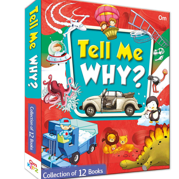 TELL ME WHY SET OF 12 BOOKS - Om Books - Distacart