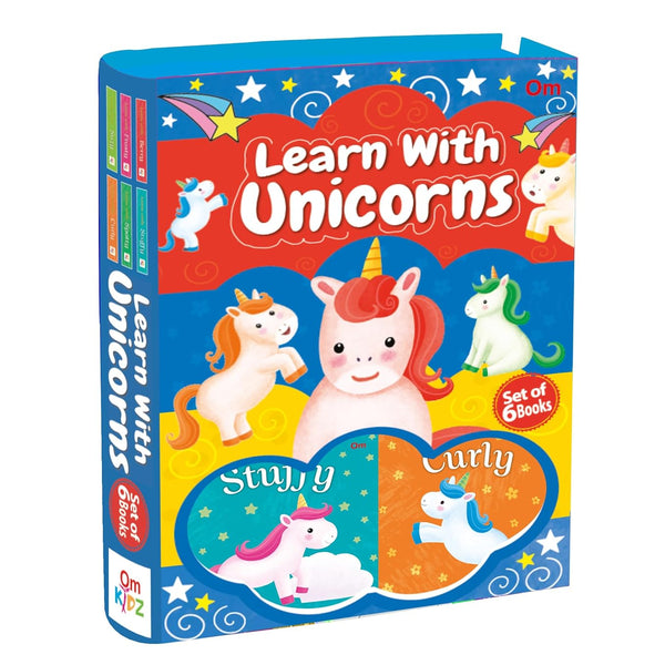 Learn With Unicorns Boxset - Set of 6 Books - Om Books - Distacart