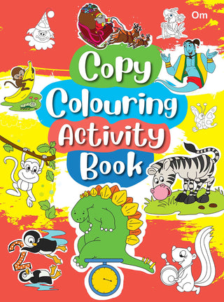 Copy colouring Activity book - Om Books - Distacart