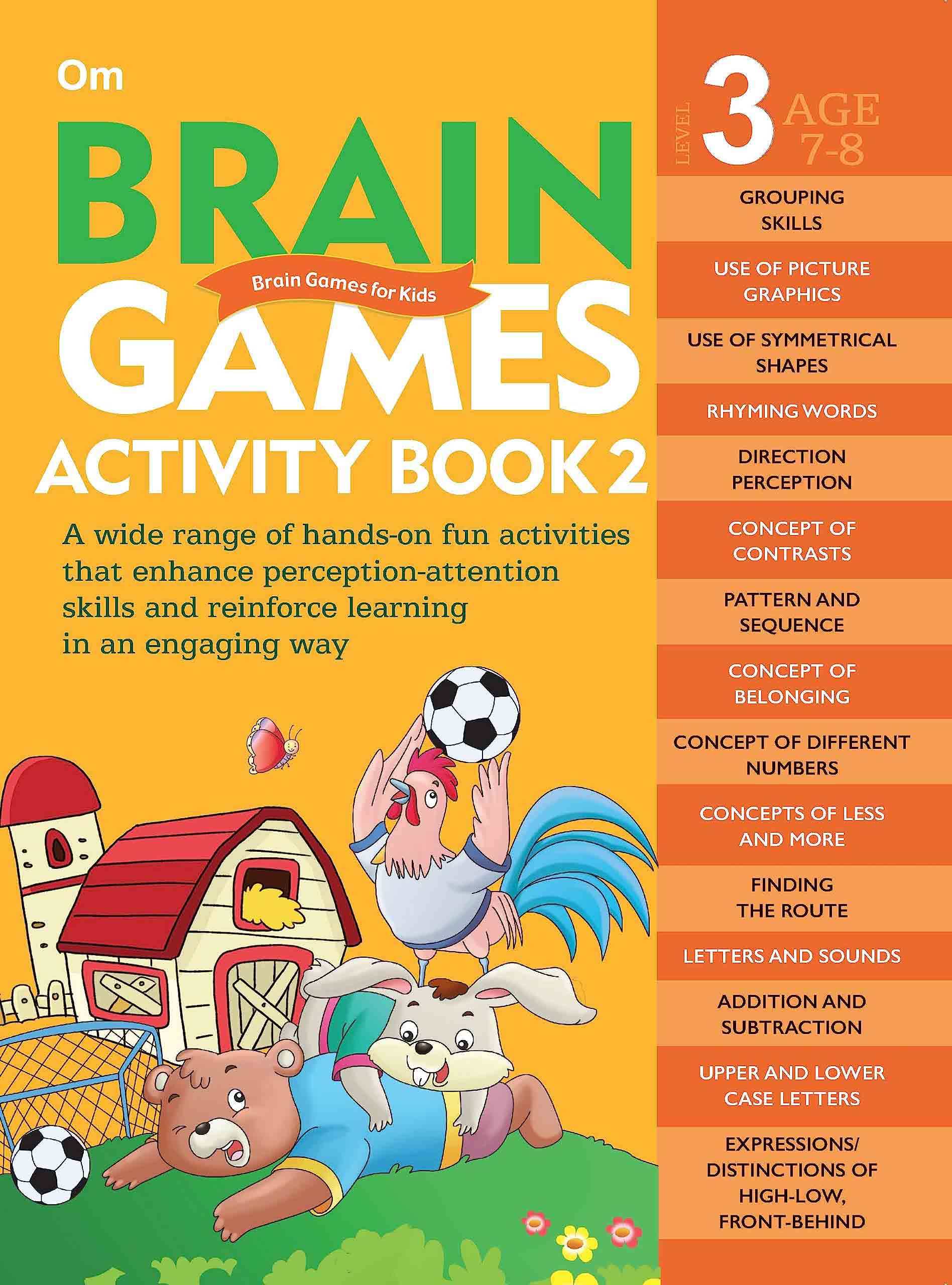 Brain Games Activity Books- 2 Level - 3 - Om Books - Distacart