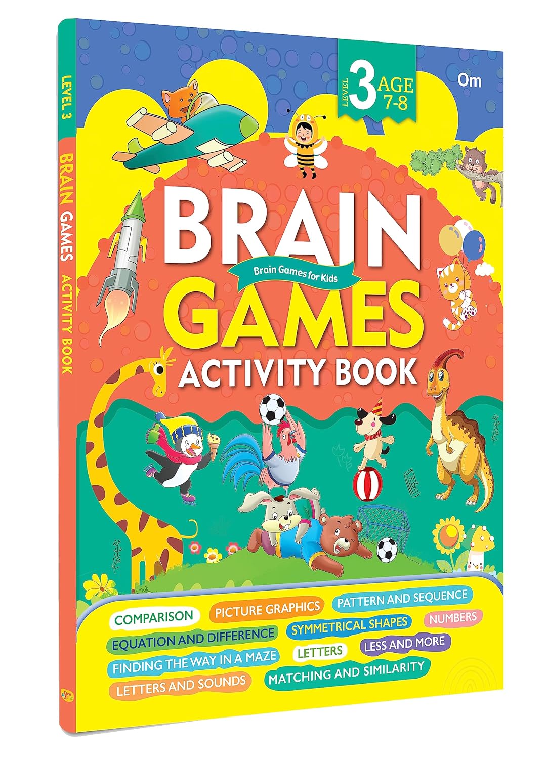 Brain Games Activity Book Level 3 - Om Books - Distacart