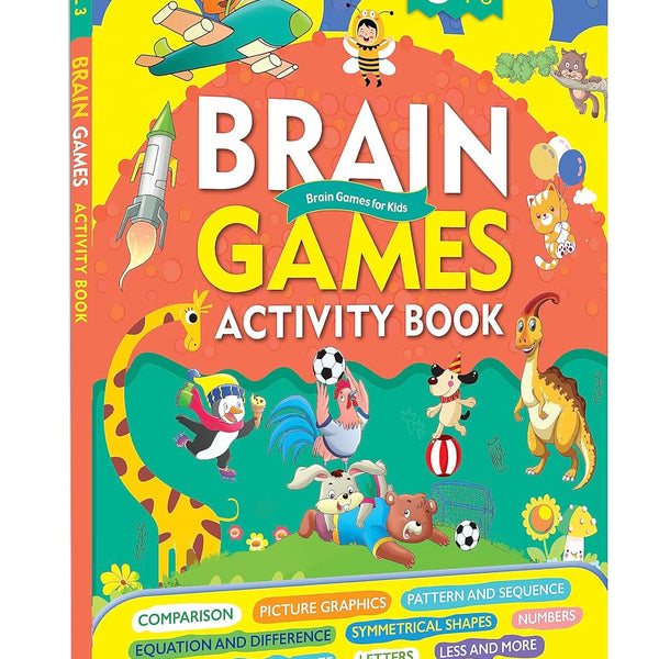 Brain Games Activity Book Level 3 - Om Books - Distacart