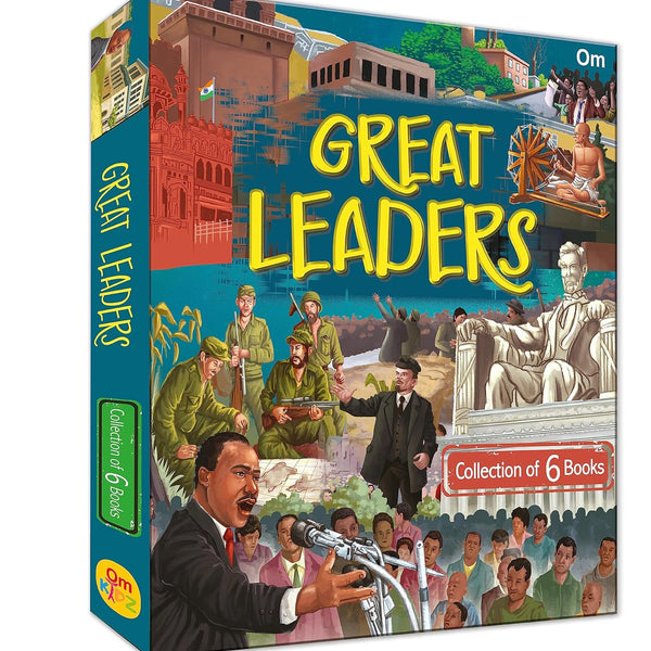 The Great Leaders box set - Om Books - Distacart