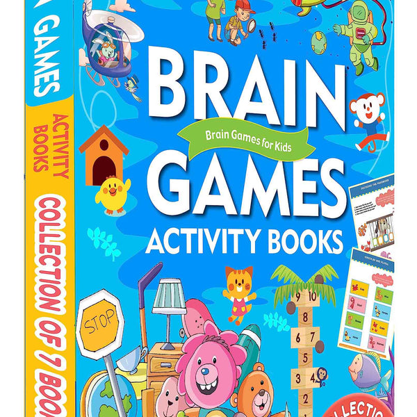 Brain Games Activity Books Level - 3 Box set - Om Books - Distacart