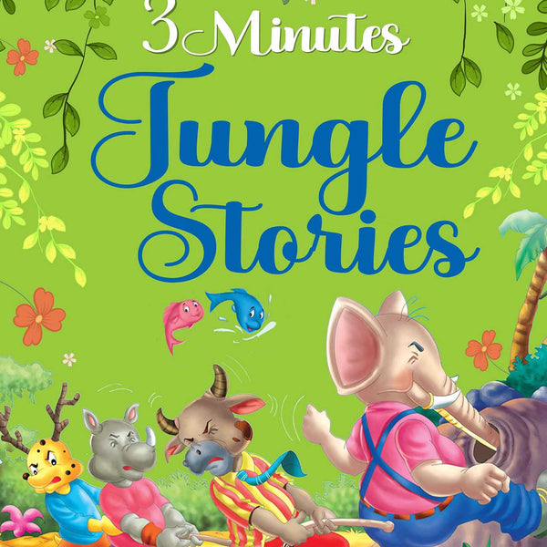 3 Minute Jungle Tales - Om Books - Distacart