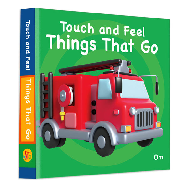 Touch and Feel Things That Go - Om Books - Distacart