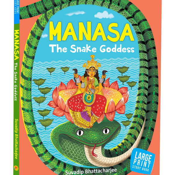Manasa: The Snake Goddess - Indian Mythology for Children - Goddess of India - Story book for Kids - Om Books - Distacart