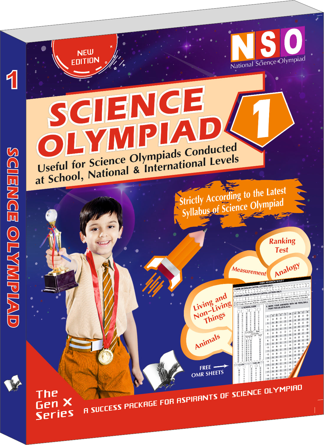 National Science Olympiad - Class 1 (With OMR Sheets) by Shikha Gupta - Dista