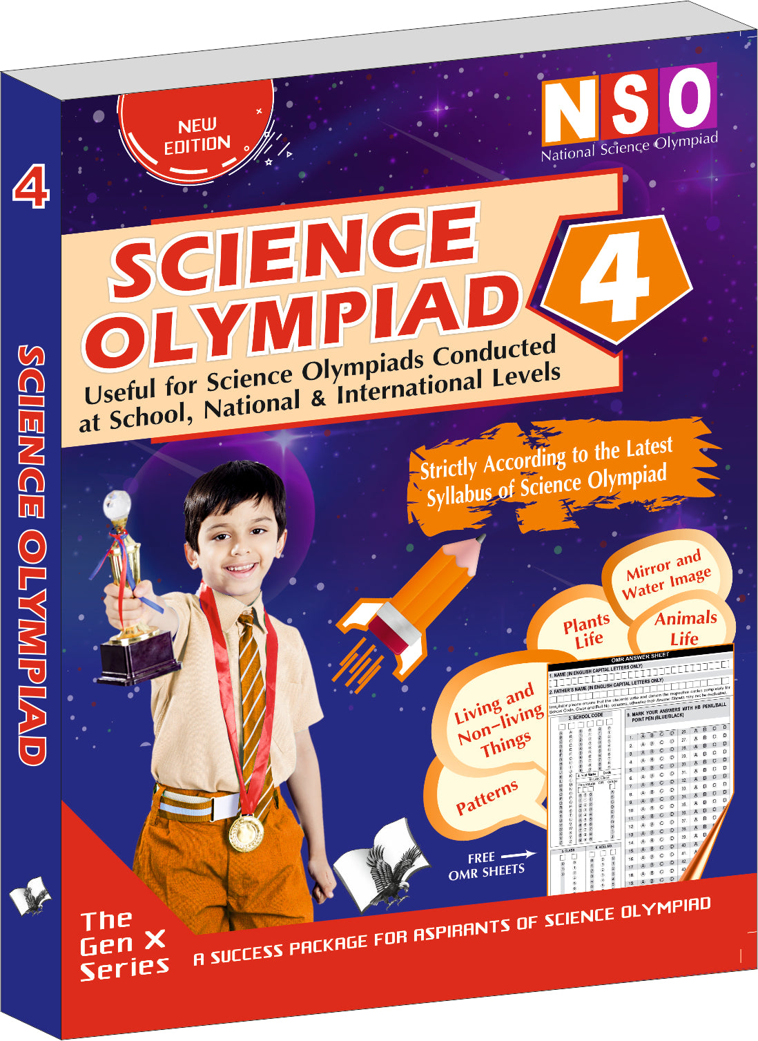 National Science Olympiad - Class 4 (With OMR Sheets) by Shikha Gupta - Dista