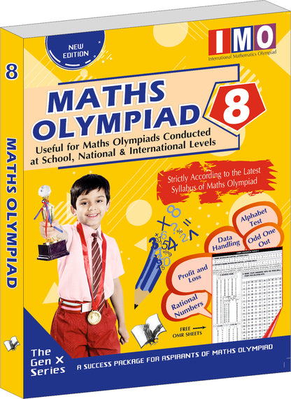 International Maths Olympiad - Class 8(With OMR Sheets) by Prasoon Kumar - Dista