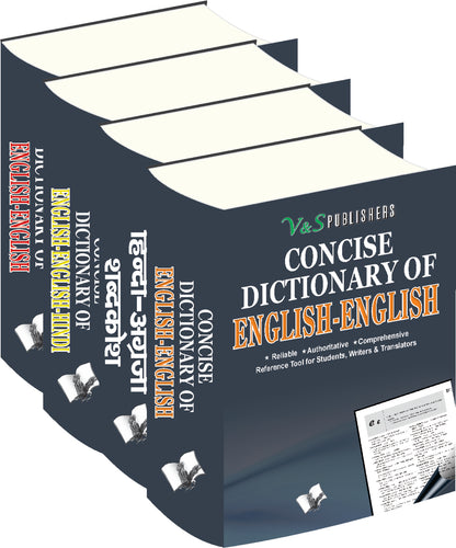 Concise English-Hindi Dictionary Value Pack by V&S Editorial Board - Dista