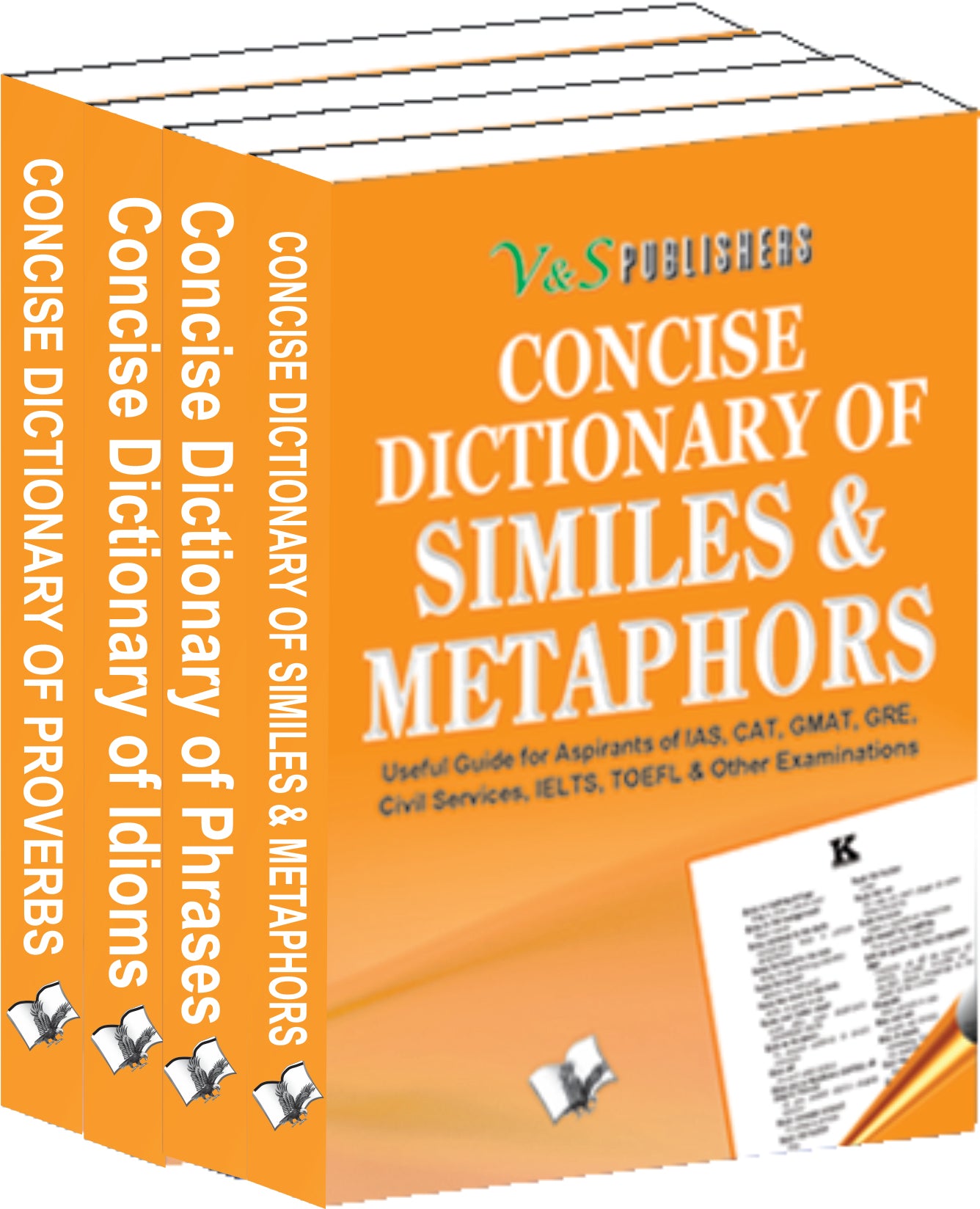 Concise Dictionary English Idioms, Proverbs, Phrases, Similies & Methaphors Value Pack by V&S Editorial Board - Dista