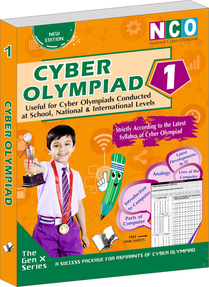 National Cyber Olympiad - Class 1 (With OMR Sheets) by Navneet Mehra - Dista