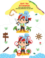 Thumbnail for Dreamland Publications Step into the Pirates World - Activity and Colouring Fun Book for Age 4+