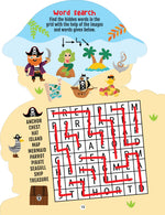 Thumbnail for Dreamland Publications Step into the Pirates World - Activity and Colouring Fun Book for Age 4+
