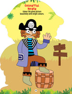Thumbnail for Dreamland Publications Step into the Pirates World - Activity and Colouring Fun Book for Age 4+