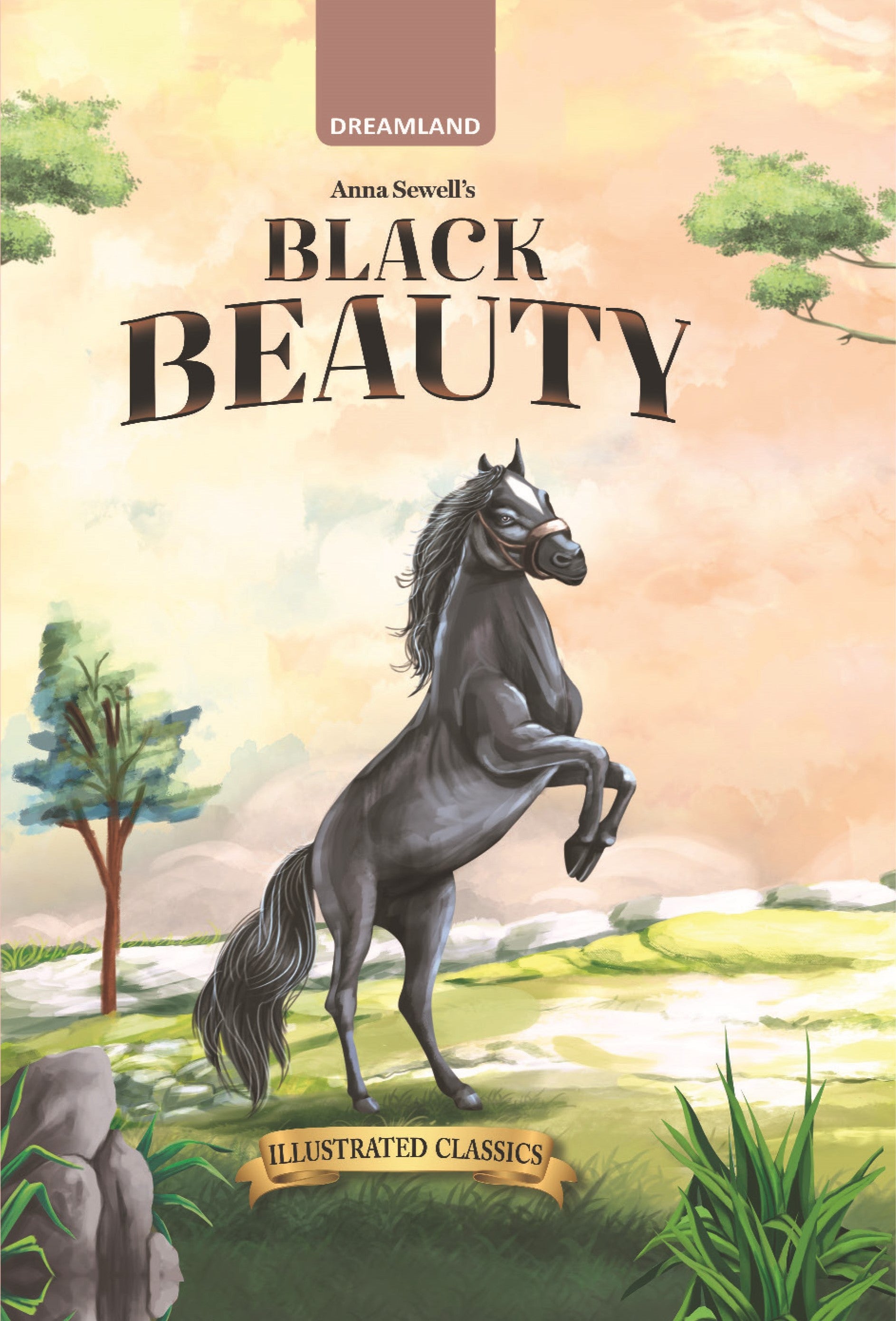 Dreamland Publications Black Beauty - Illustrated Abridged Classics for Children with Practice Questions