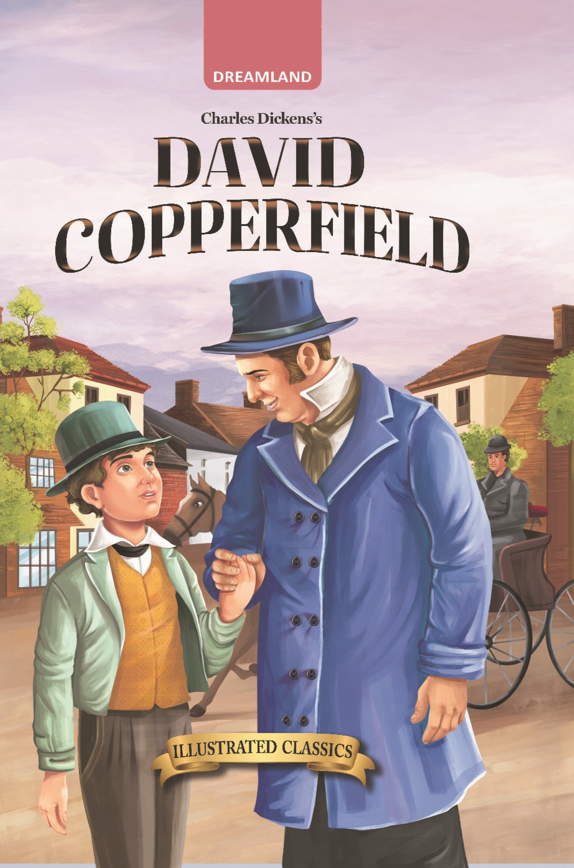 Dreamland Publications David Copperfield - Illustrated Abridged Classics for Children with Practice Questions - Distacart