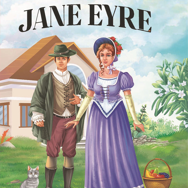 Dreamland Publications Jane Eyre - Illustrated Abridged Classics for Children with Practice Questions