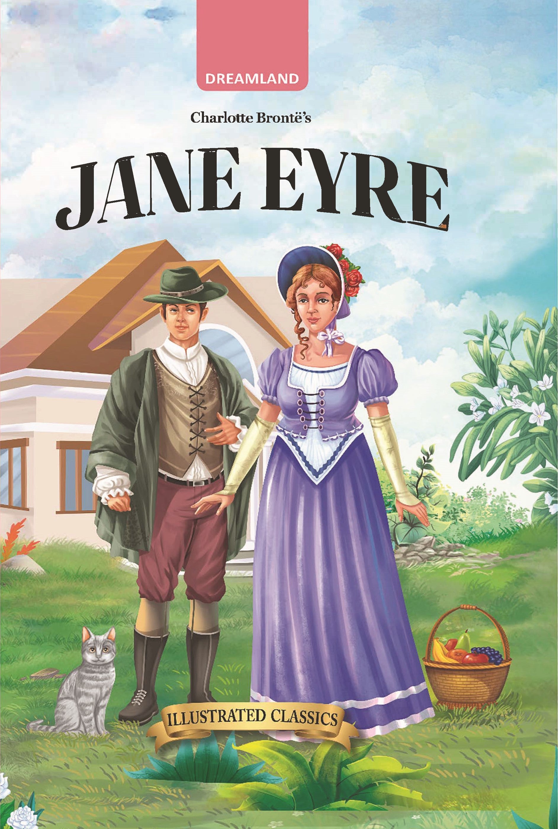 Dreamland Publications Jane Eyre - Illustrated Abridged Classics for Children with Practice Questions - Distacart