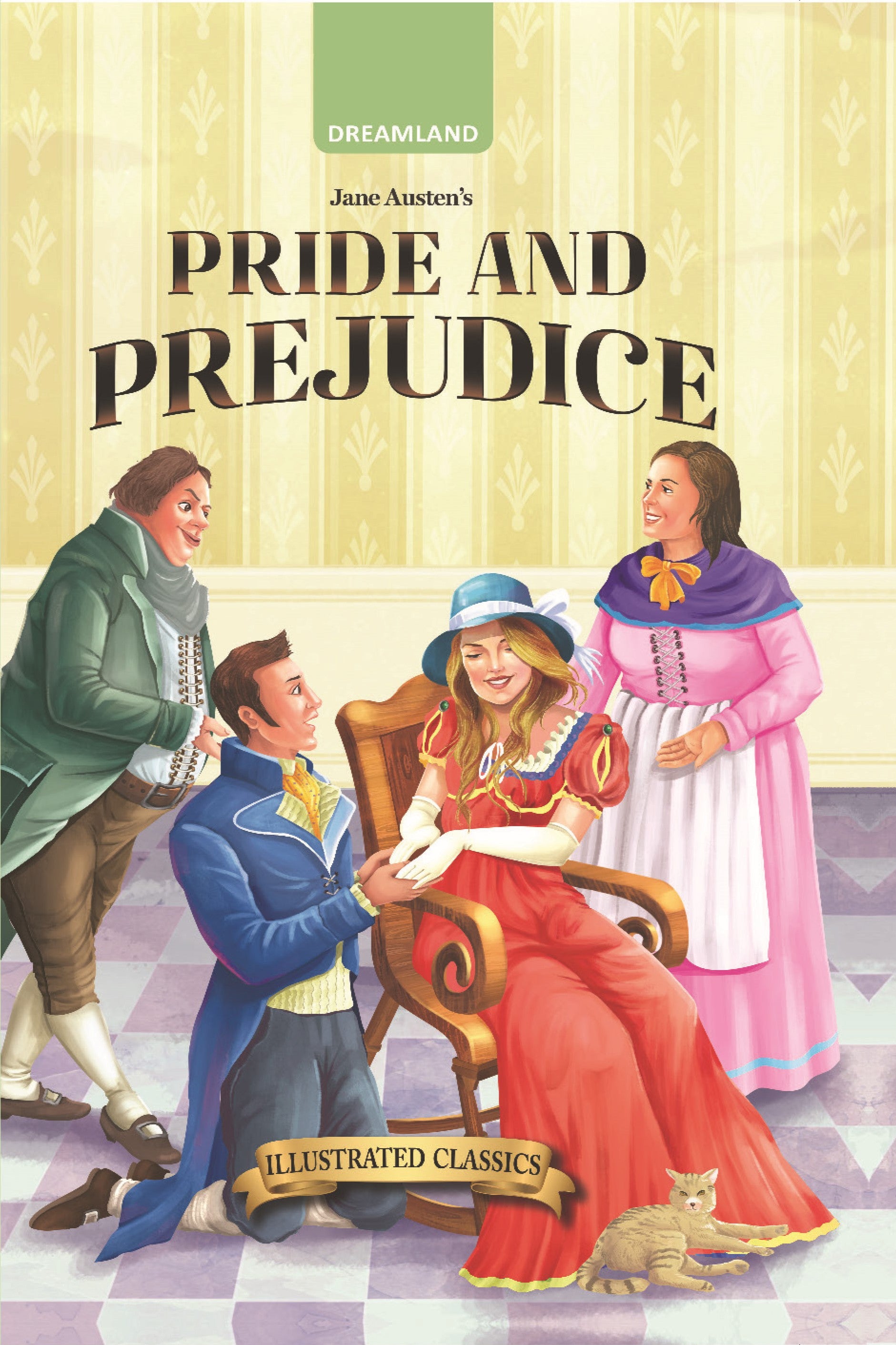Dreamland Publications Pride and Prejudice - Illustrated Abridged Classics for Children with Practice Questions - Distacart