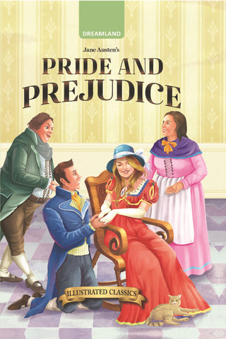 Dreamland Publications Pride and Prejudice - Illustrated Abridged Classics for Children with Practice Questions