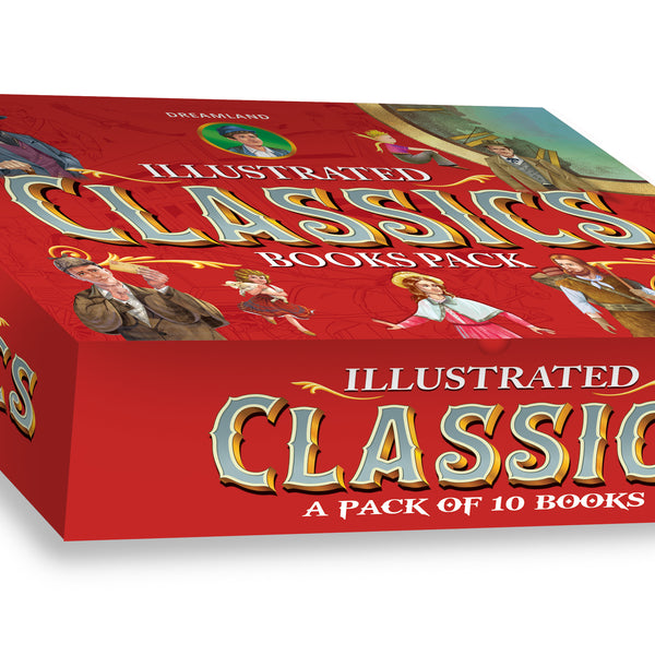 Dreamland Publications Illustrated Classics - A Pack of 10 Books