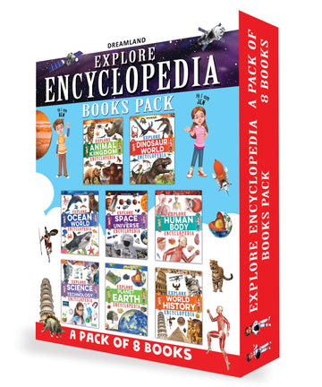 Dreamland Publications Explore Encyclopedia Books Pack - A Set of 8 Books - Distacart