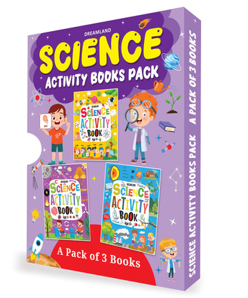 Dreamland Publications Science Activity Books Pack- A Set of 3 Books - Distacart