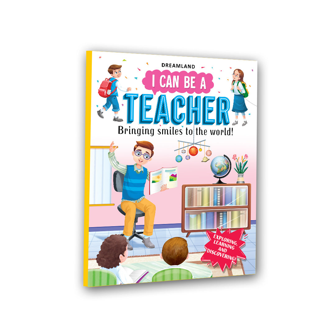Dreamland Publications I Can Be a Teacher: Explore the World of Teacher Through Storytelling and Illustrations for Kids Ages 4–8 - Dista