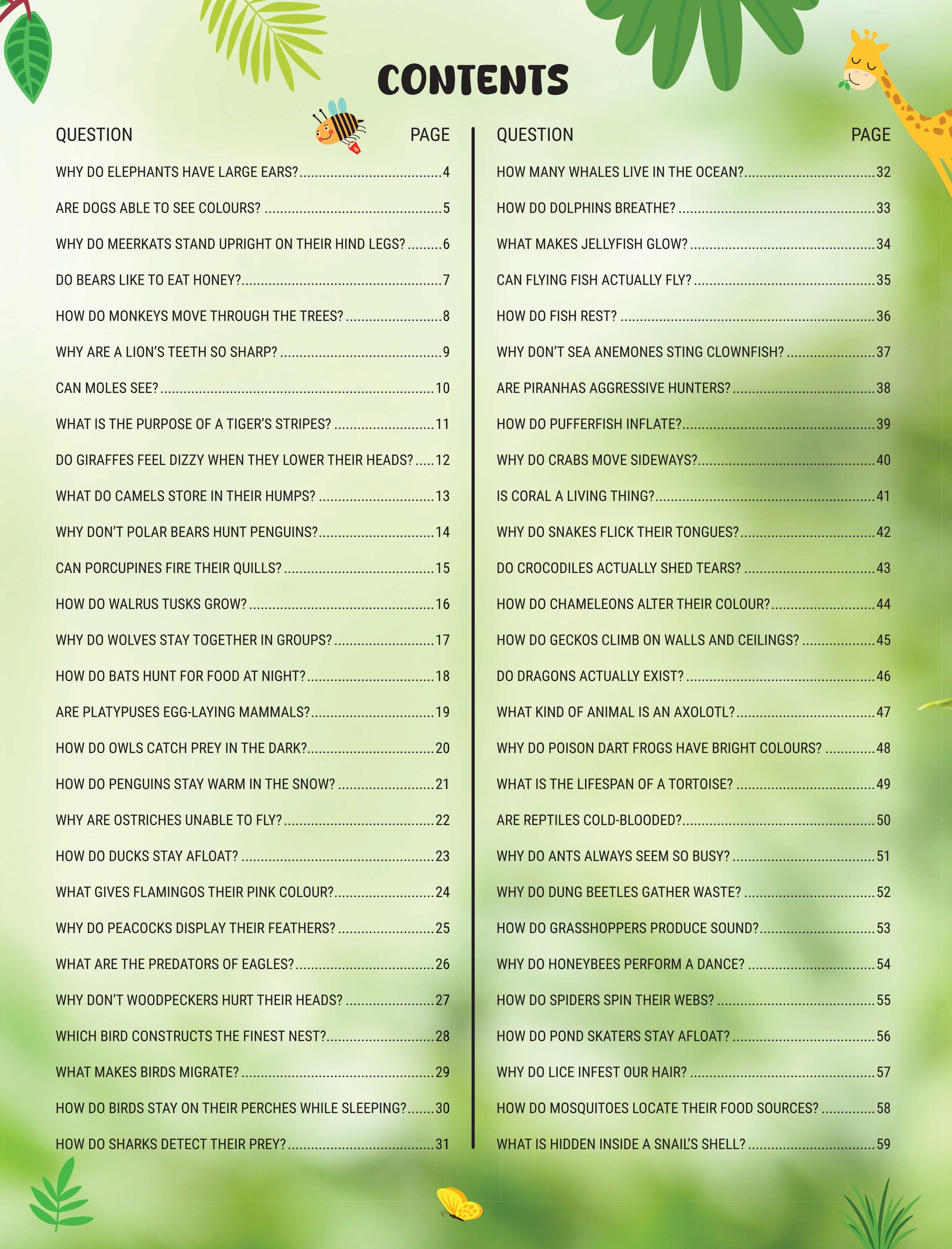 Dreamland Publications Factopedia Wild Wonders: A Fun Fact Book About Wildlife, Nature & Creatures for Kids Age 6+