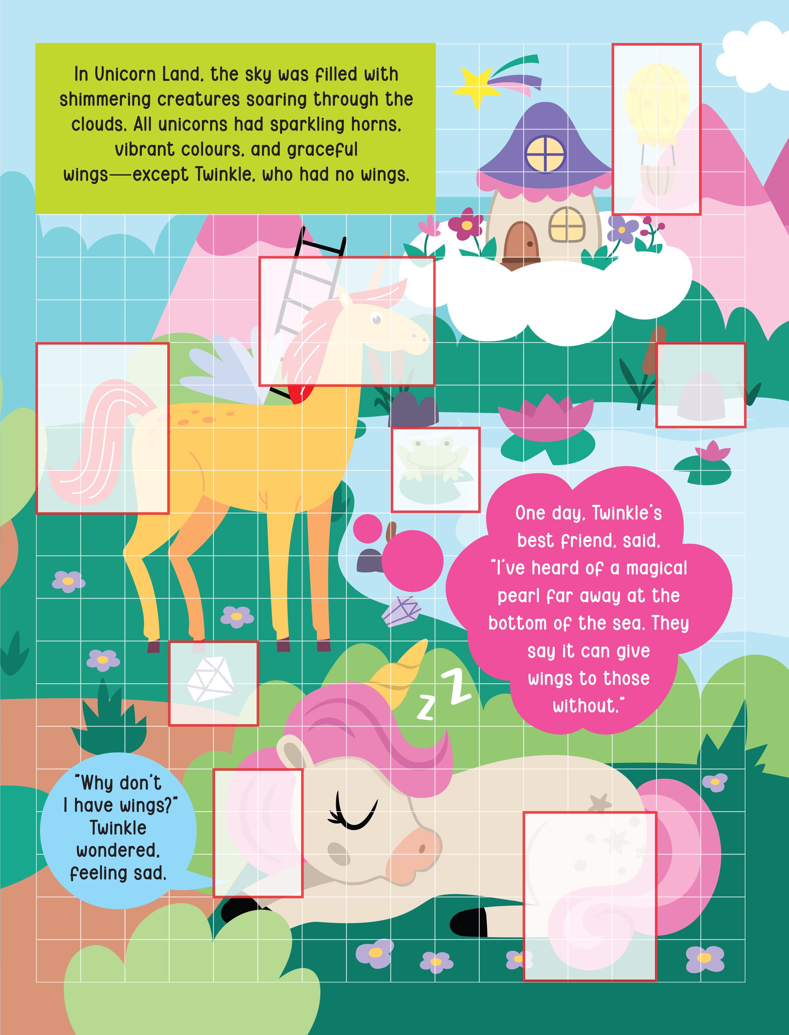 Dreamland Publications Pixel Sticker Activity Book: Twinkle's Dream – Over 1,400 Stickers for Kids Age 4+ | Magical Pixel Art Scenes, Sticker Puzzles