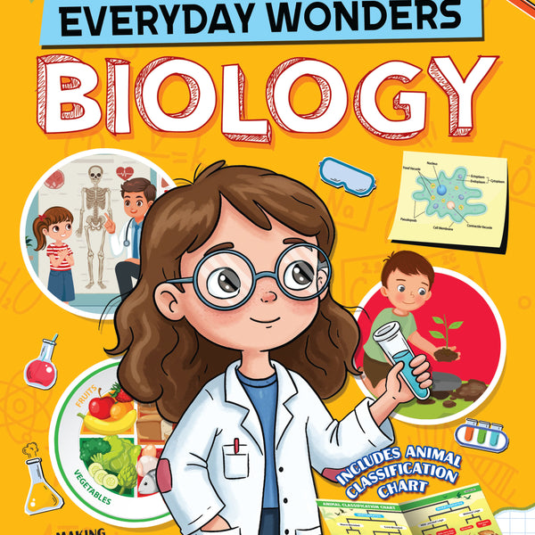 Dreamland Publications Everyday Wonders: Biology for Kids Age 6+ – Fun Facts and Exciting Activities About Living Things