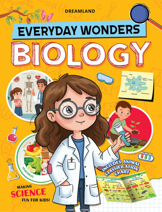 Dreamland Publications Everyday Wonders: Biology for Kids Age 6+ – Fun Facts and Exciting Activities About Living Things