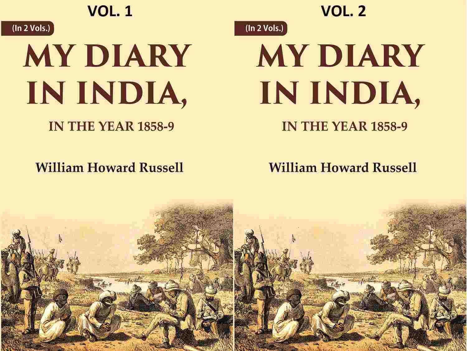 My diary in India: In the year 1858-9 2 Vols. Set - Gyan Books - Distacart