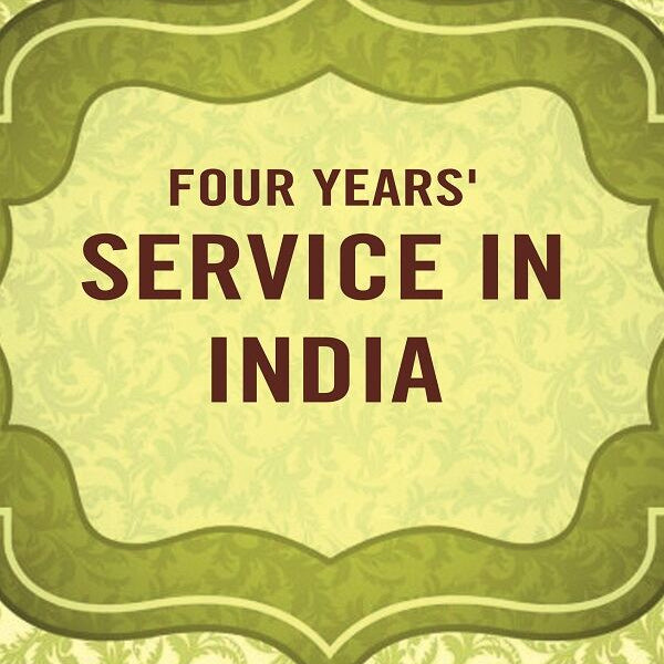 Four years' service in India - Gyan Books - Distacart
