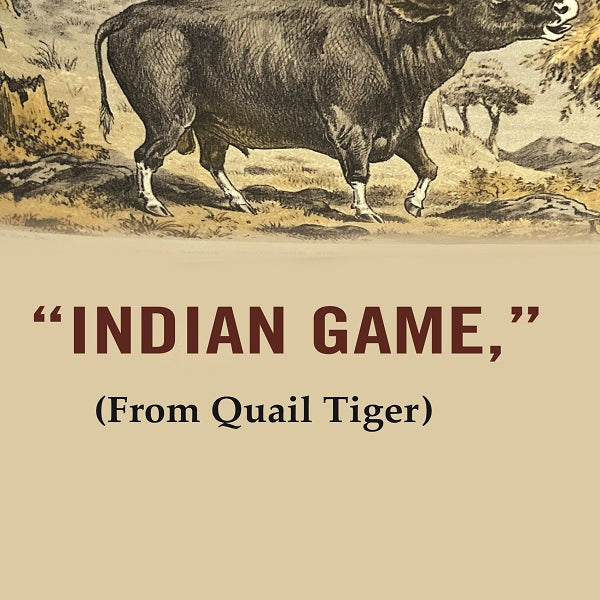 Indian Game: (From Quail Tiger) - Gyan Books - Distacart