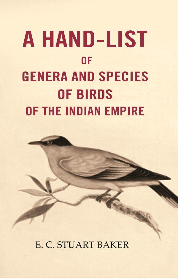 A Hand-List of Genera and Species of Birds of the Indian Empire - Gyan Books - Distacart