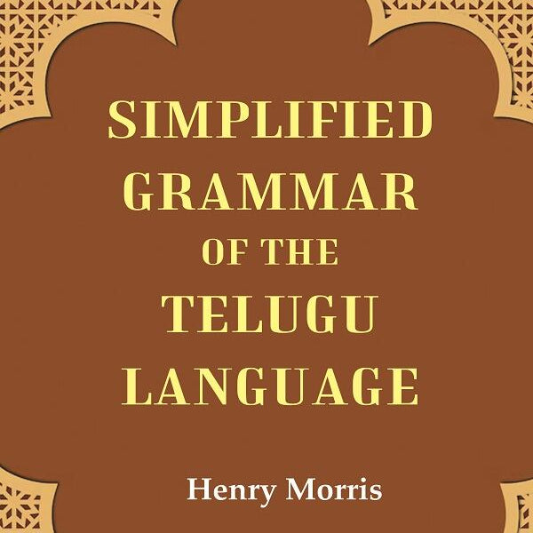 Simplified Grammar of the Telugu Language - Gyan Books - Distacart